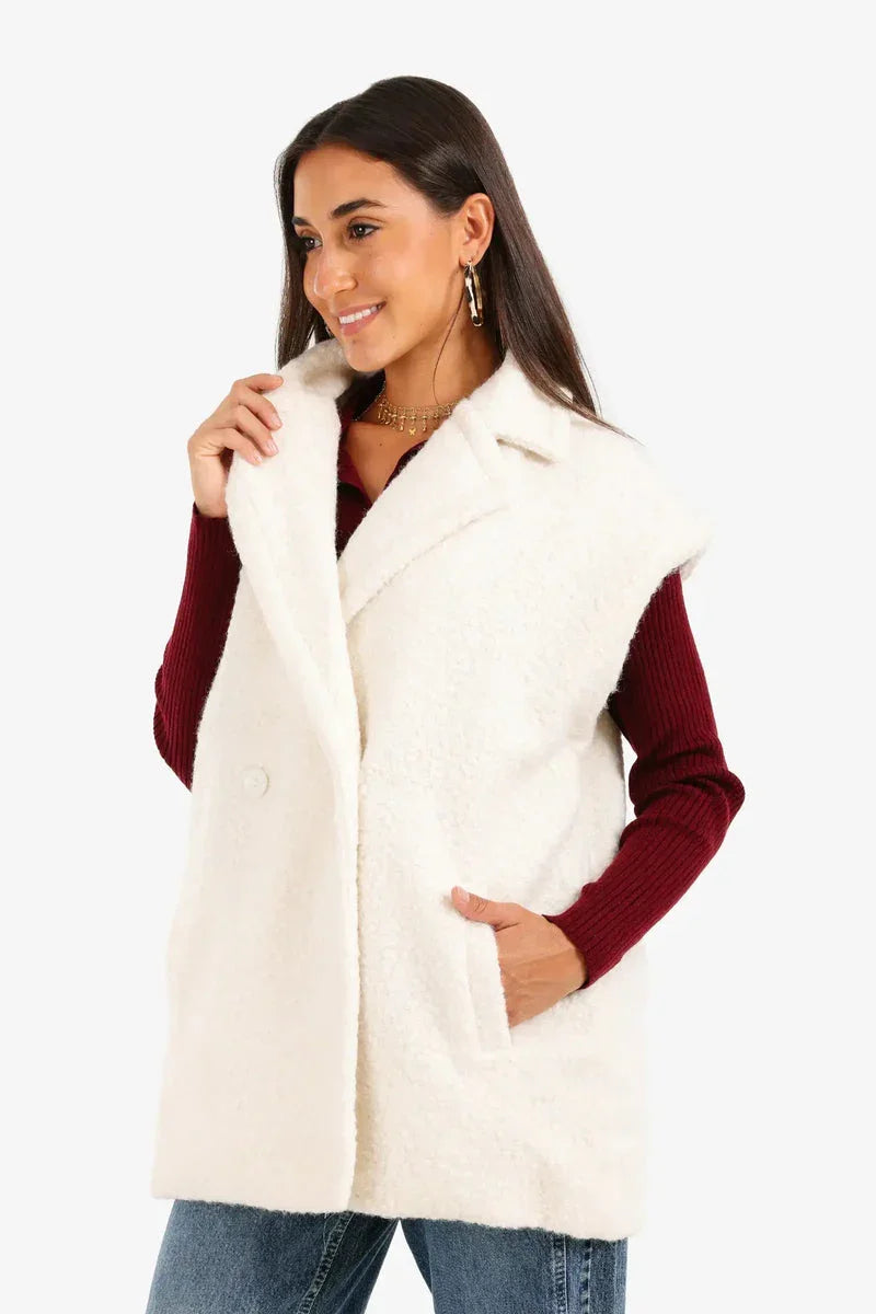 Carina - Relaxed Double-Breasted Vest 2