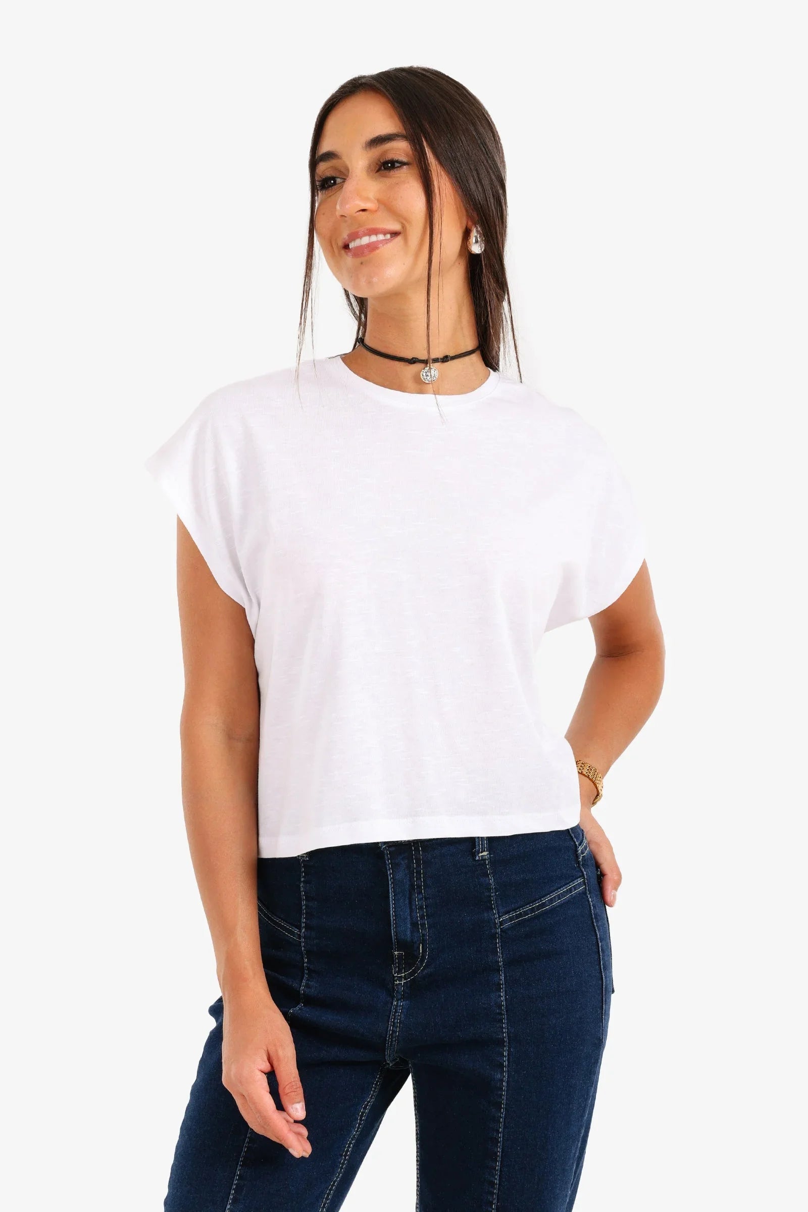 Carina - Basic Cotton T-Shirt 1