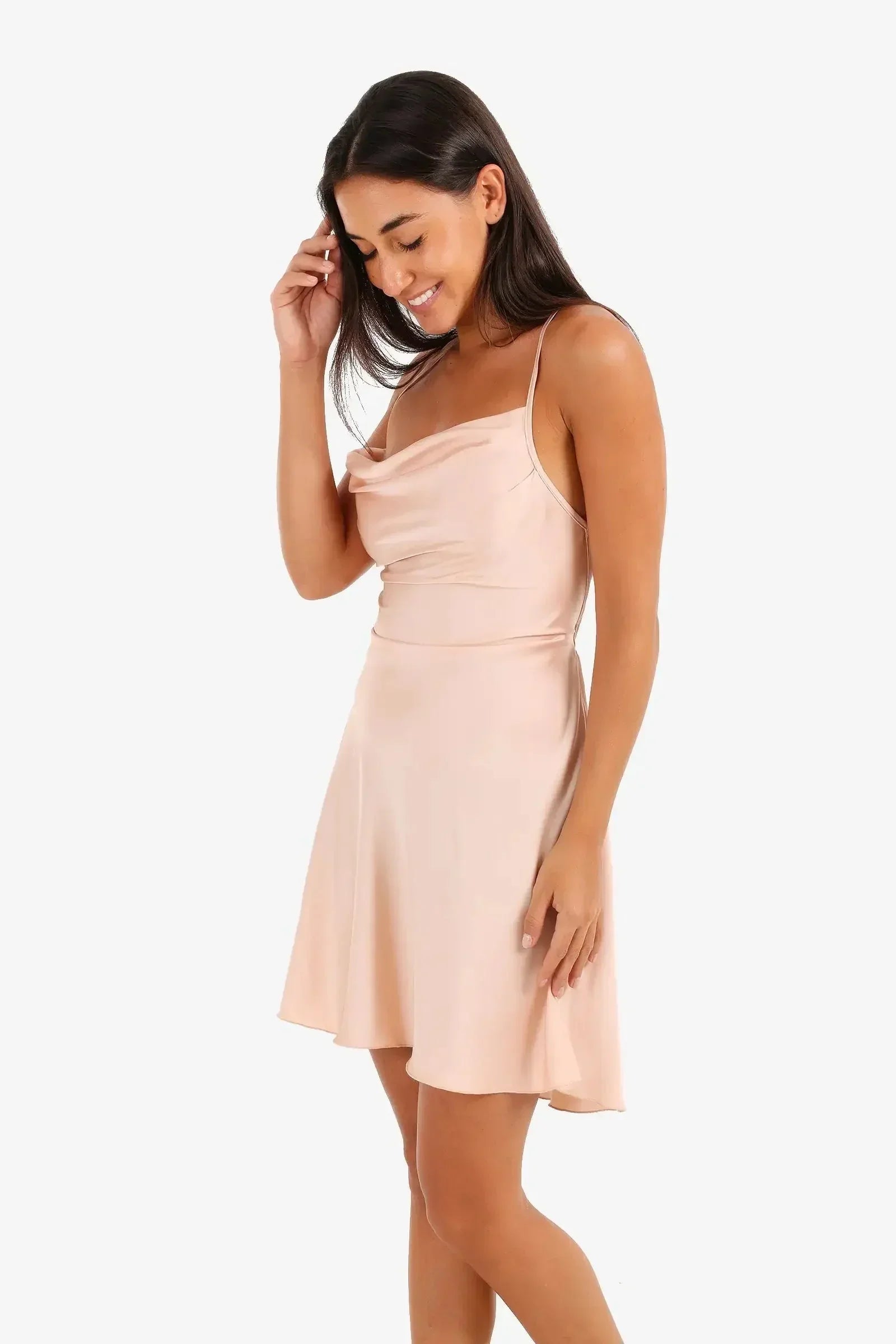 Carina - Crisscross Backless Nightgown 4