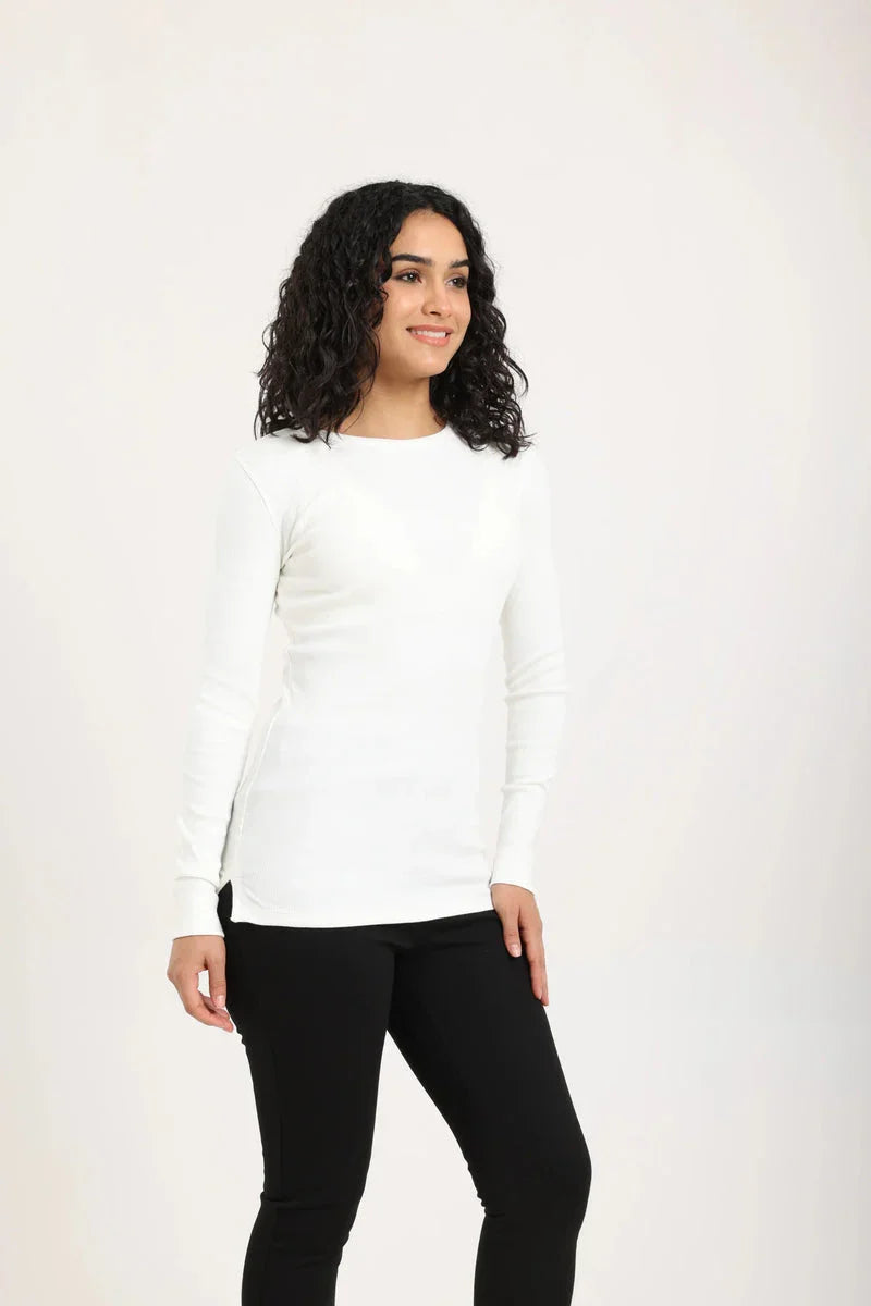 Carina - Ribbed Long Sleeves Top 8
