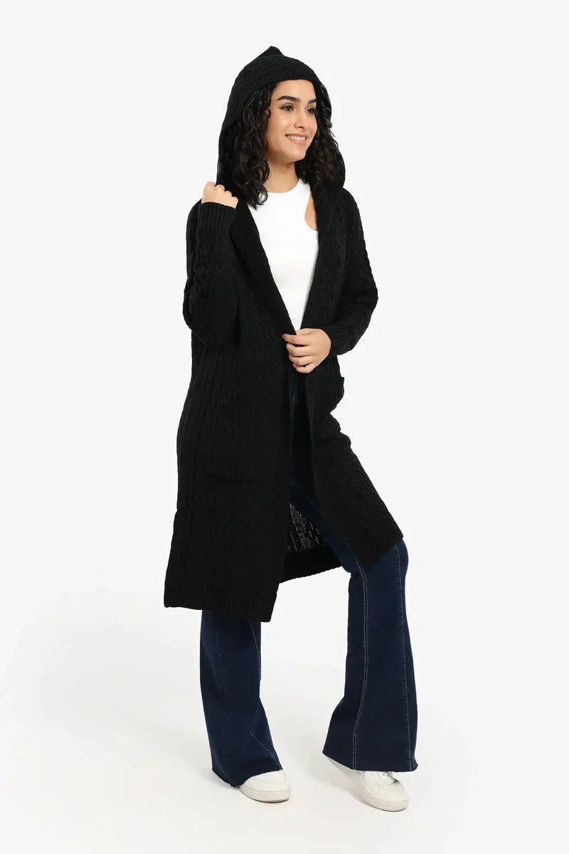 Carina - Hooded Midi Cardigan 6