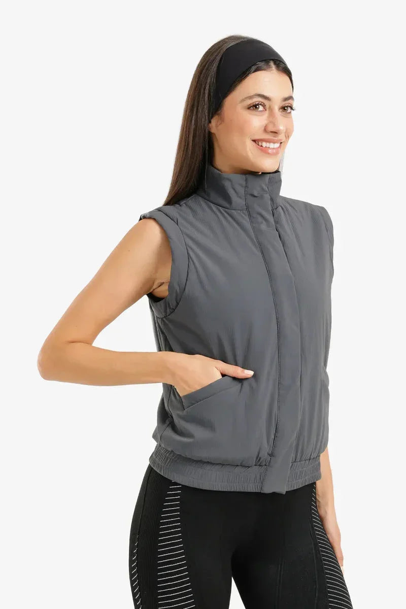Carina - Padded Sleeveless Lounge Vest 3