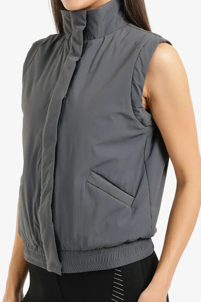 Carina - Padded Sleeveless Lounge Vest 7