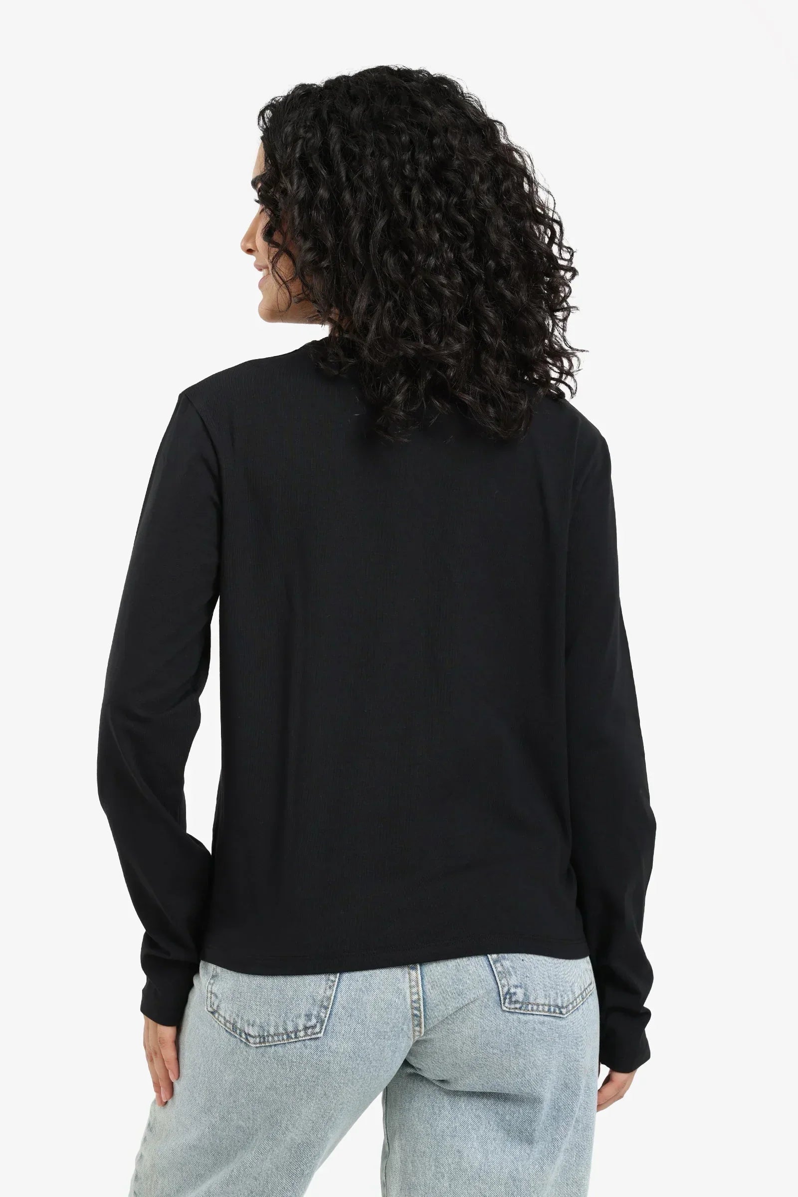 Carina - Solid Long Sleeves T-shirt 10