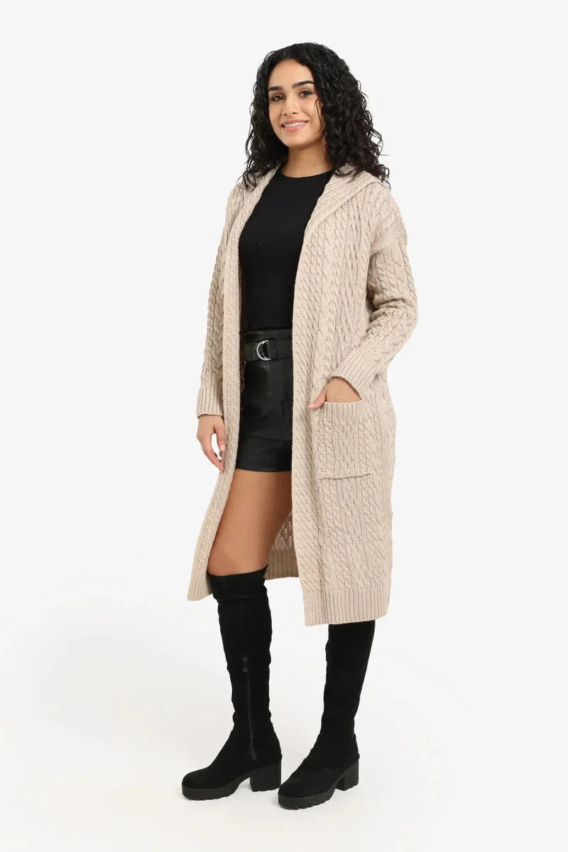 Carina - Hooded Midi Cardigan 4