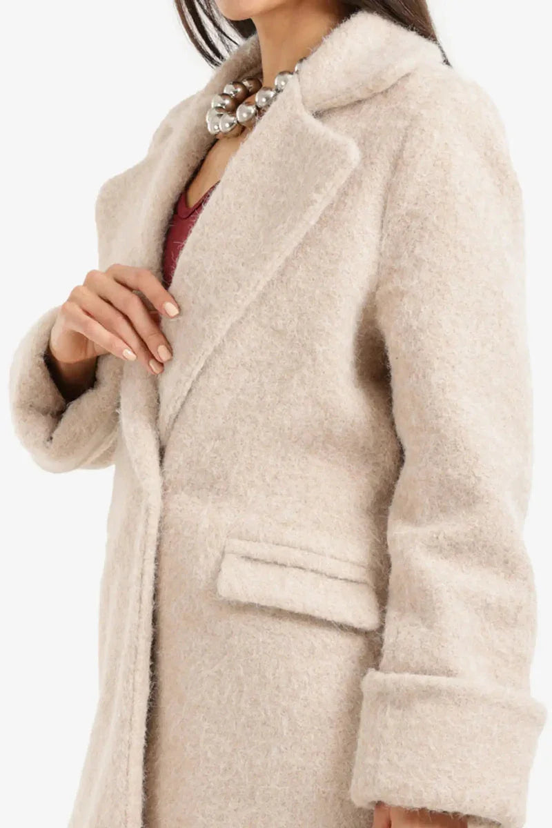Carina - Coat with Notch Collar 8