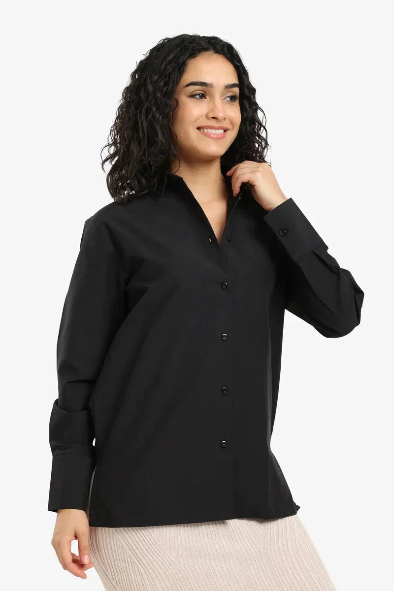 Carina - Classic Collar Relaxed Shirt 3