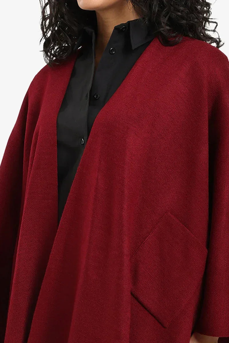 Carina - Lounge Poncho with Pockets 15