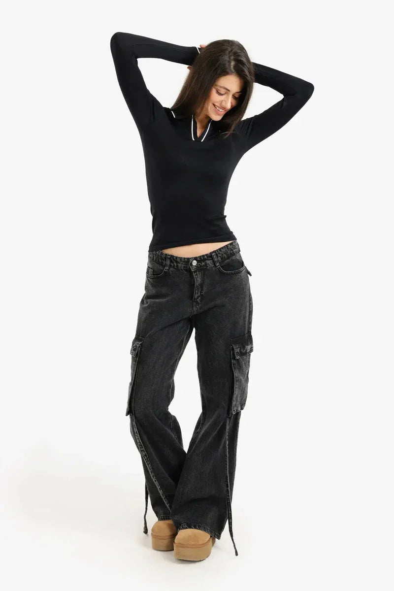 Carina - V-Collared Neck Top 10