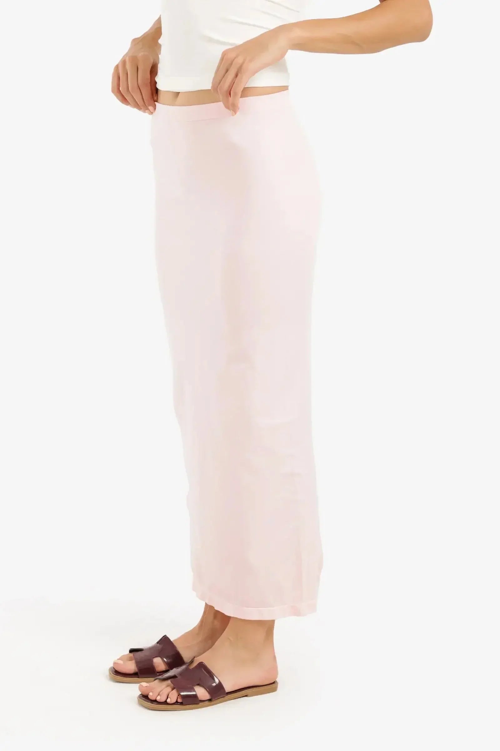 Carina - Elegant Side Slit Long Skirt 5