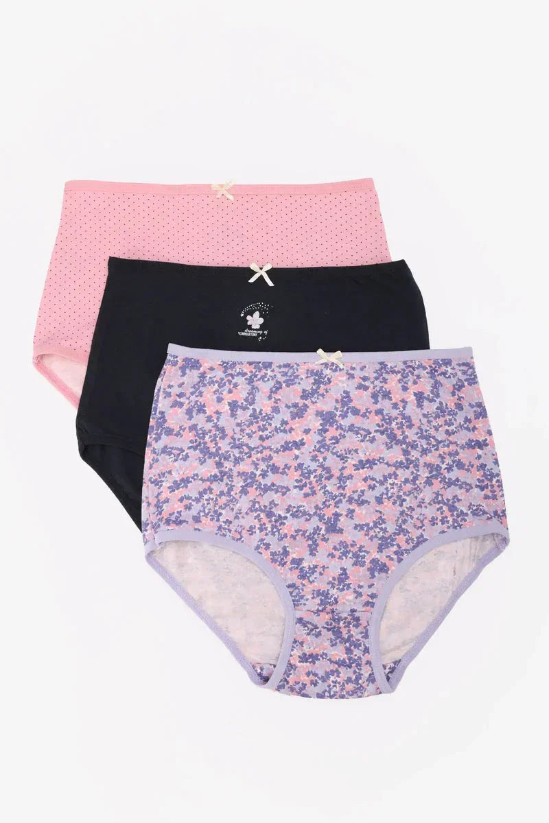 Pack of 3 Full Brief Panties - Carina 1