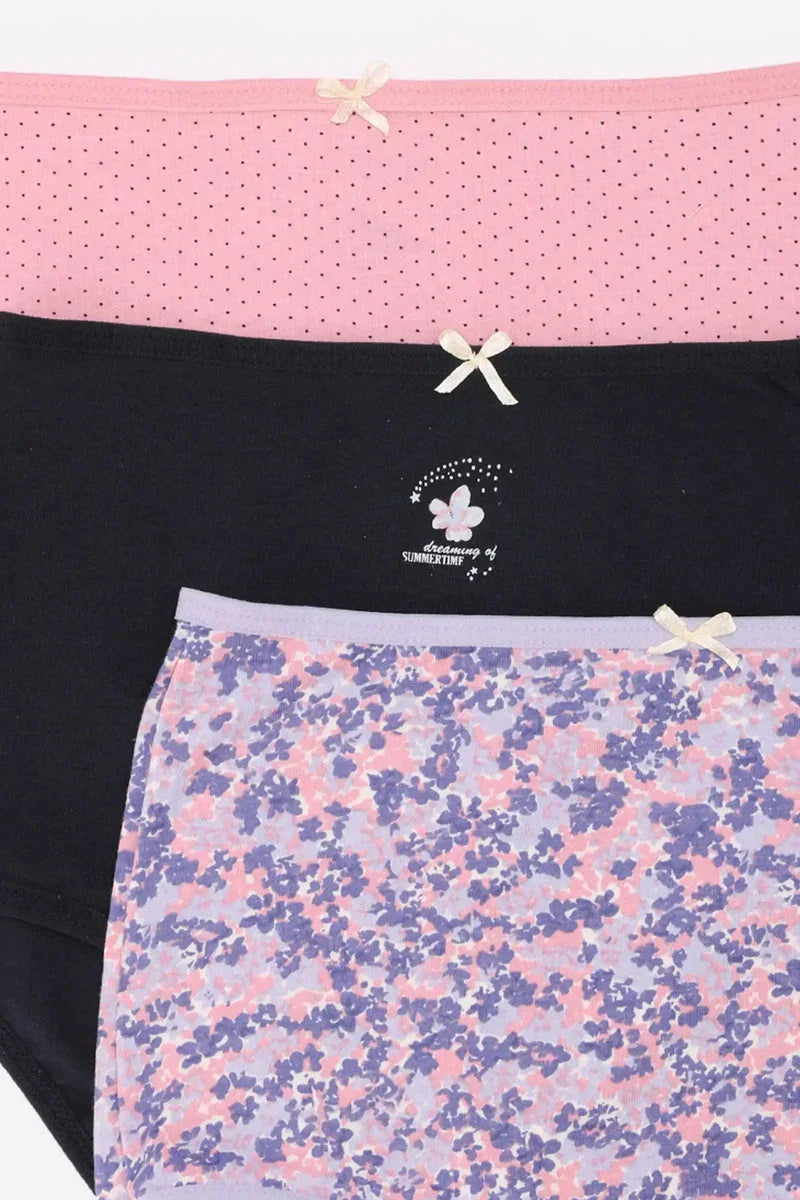 Pack of 3 Full Brief Panties - Carina 2