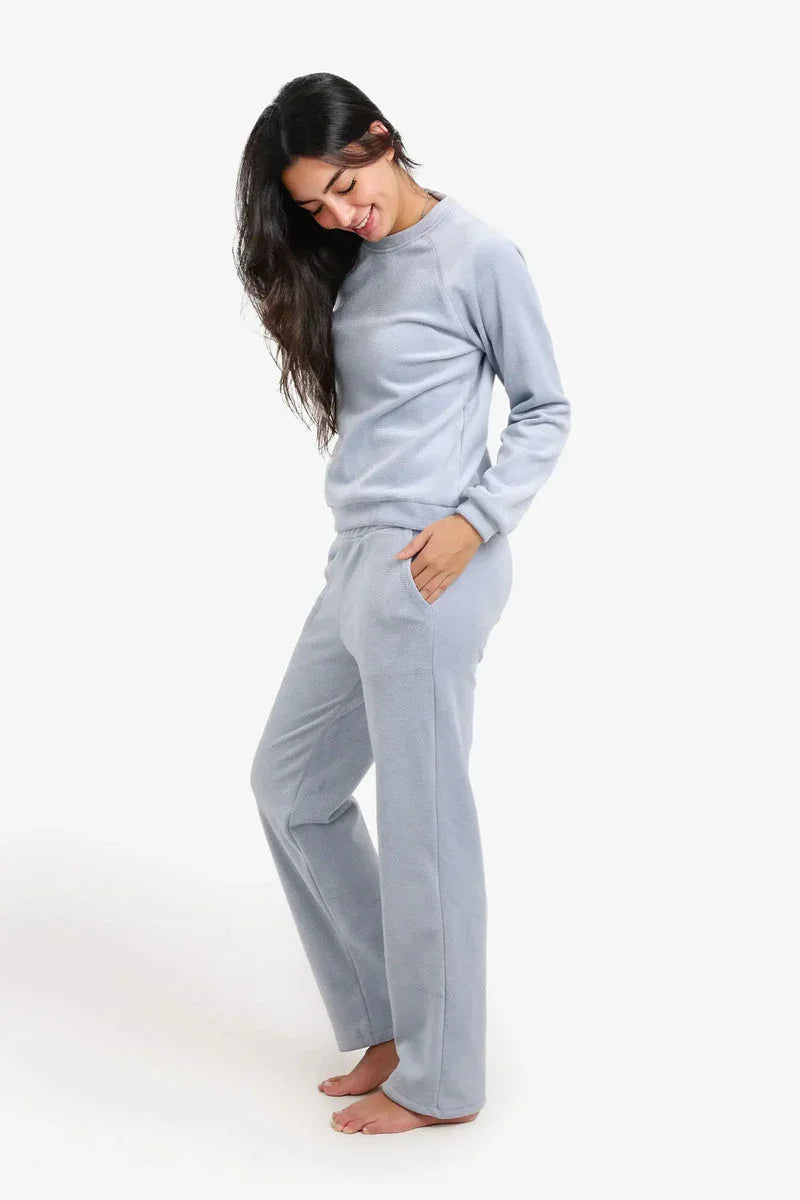 Carina - Textured Pattern Pyjama Set 12