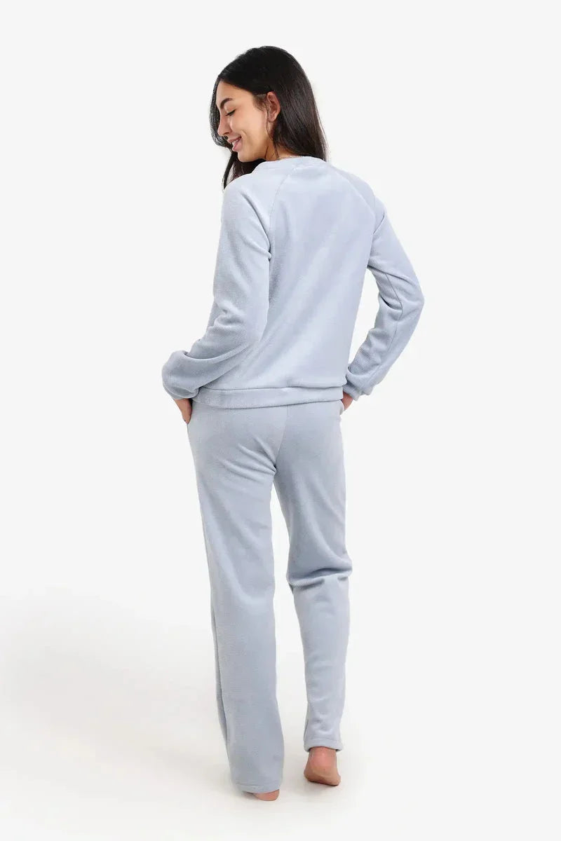 Carina - Textured Pattern Pyjama Set 16
