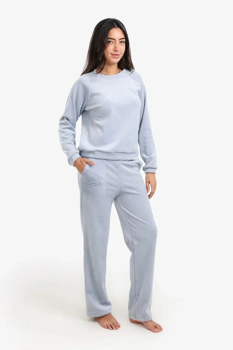 Carina - Textured Pattern Pyjama Set 8