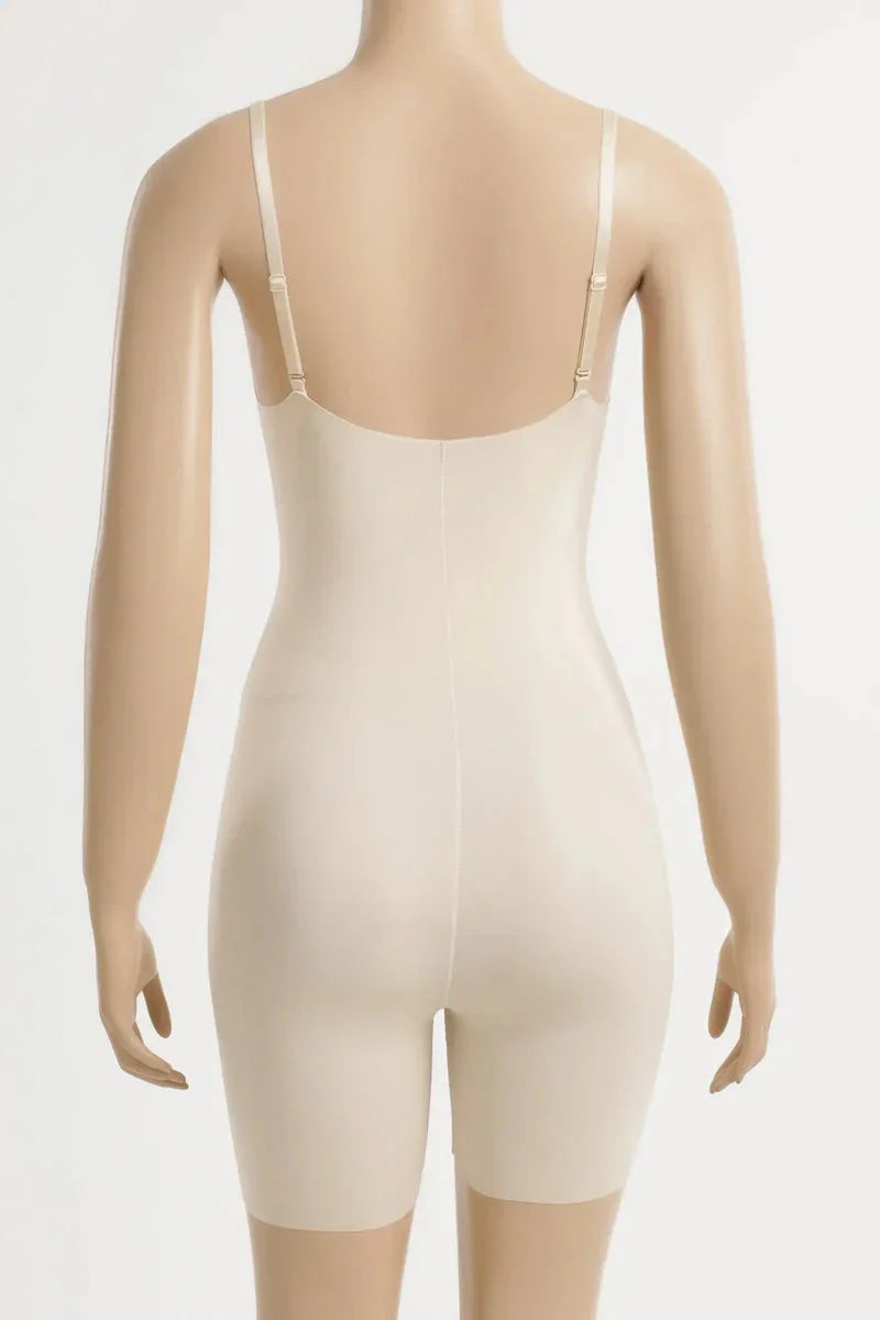 Carina - Plain Braless Bodysuit 4