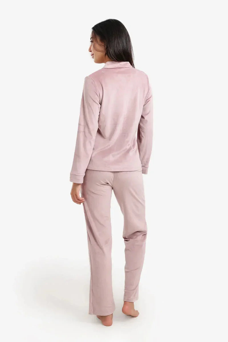 Carina - Velvet Classic Pyjama Set 21