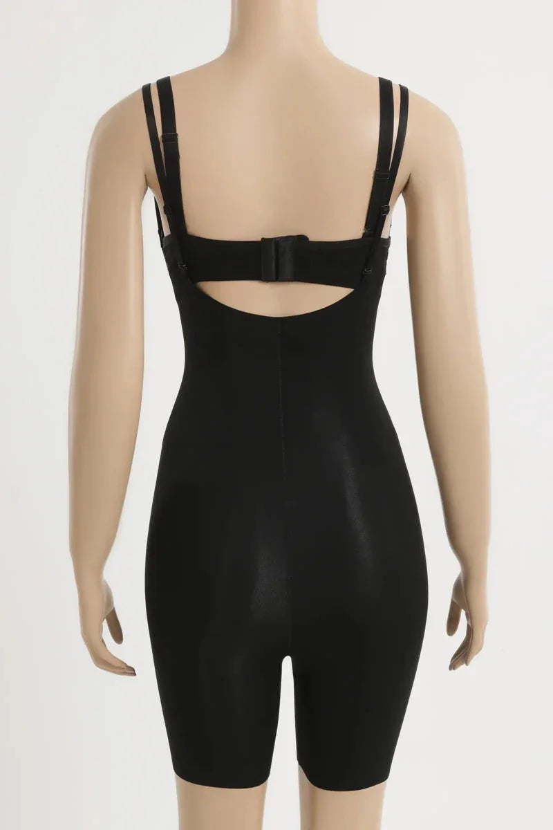 Carina - Plain Braless Bodysuit 5