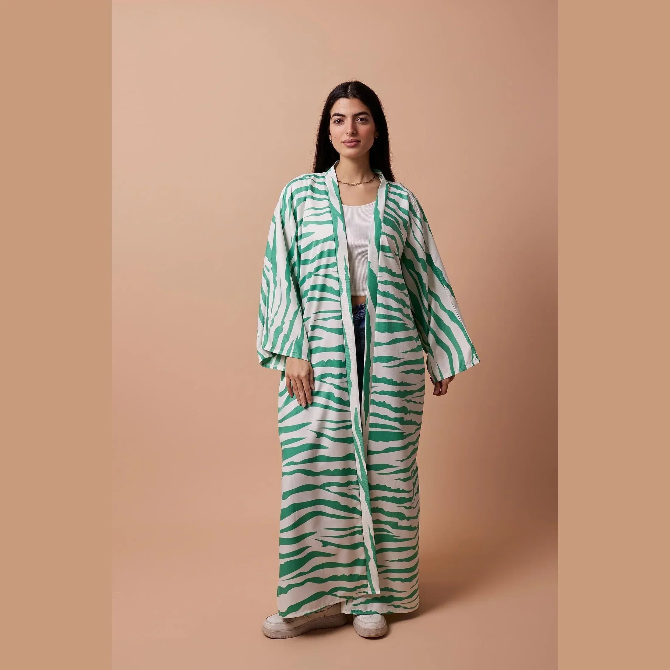 Zebra Print Kimono - Viva - Babazzaro