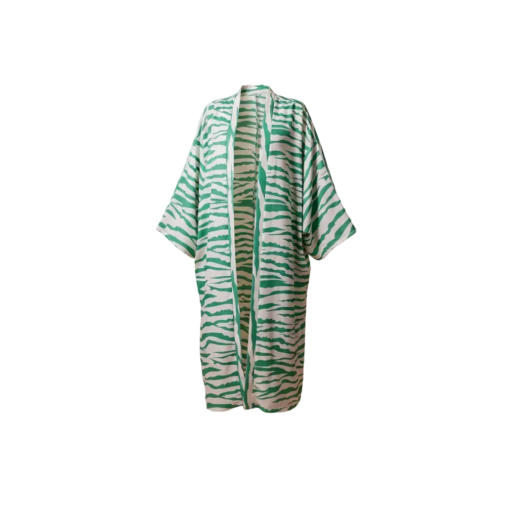 Zebra Print Kimono - Viva 1