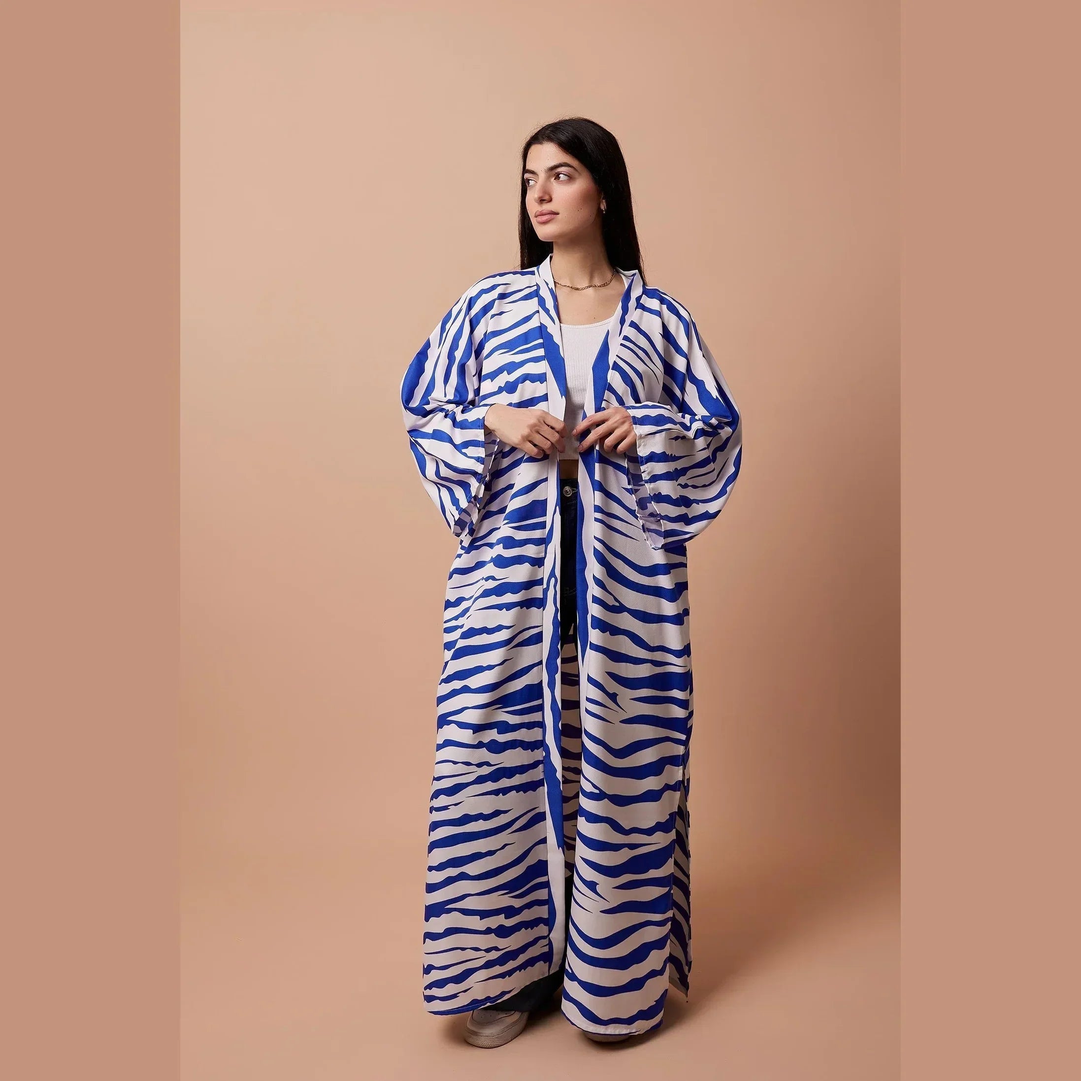 Zebra Print Kimono - Viva - Babazzaro