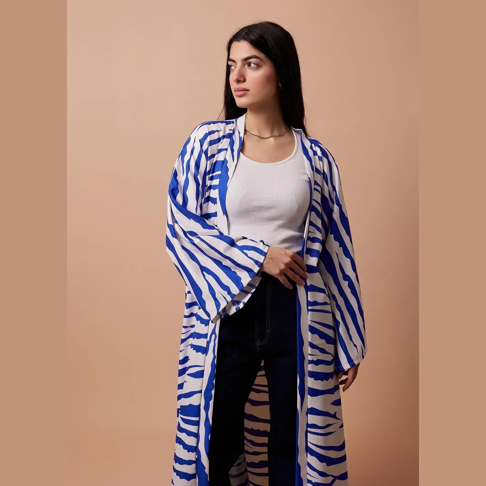 Zebra Print Kimono - Viva - Babazzaro