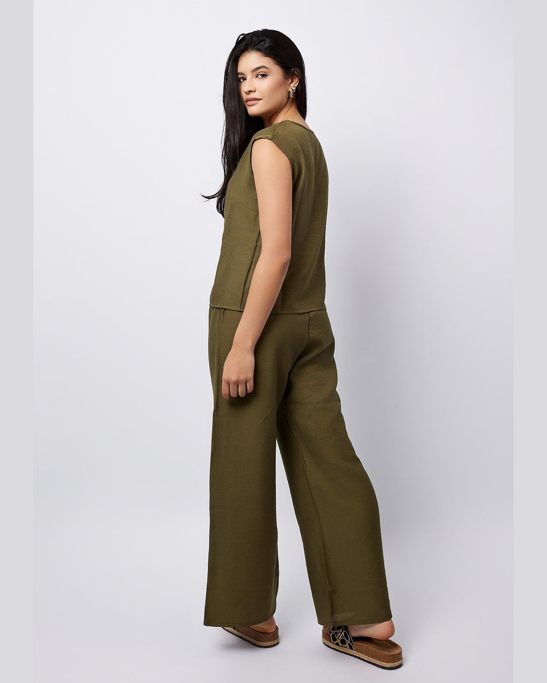 Viva - Linen Set Top & Wide Pants 4