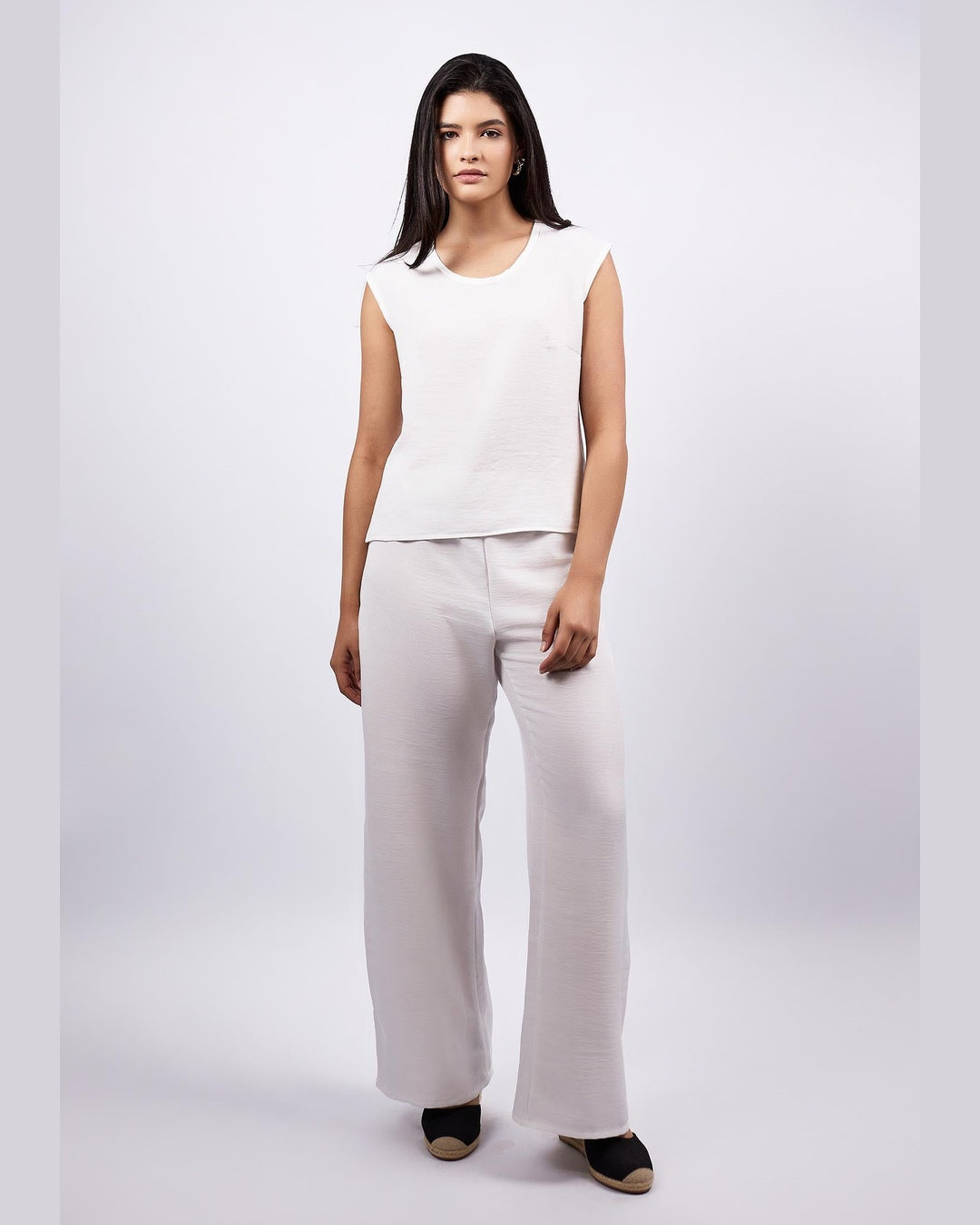 Viva - Linen Set Top & Wide Pants 13