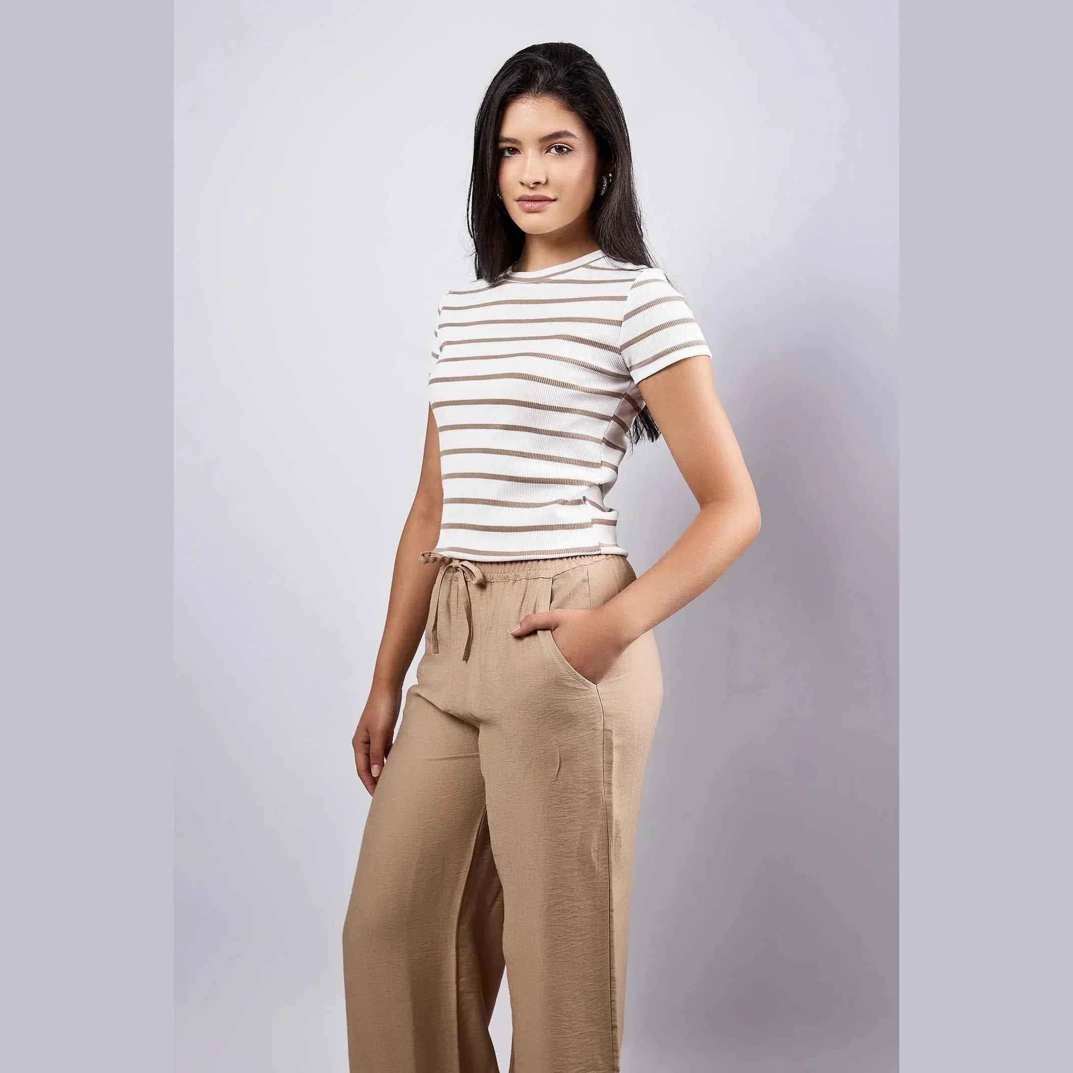 Striped Basic Top - Viva - Babazzaro