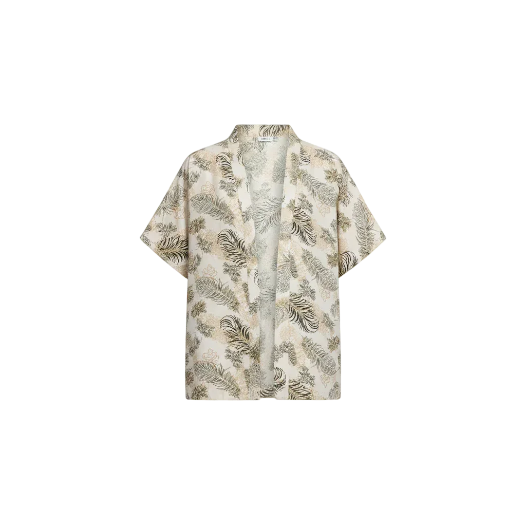 Printed Linen Cardigan - Viva - Babazzaro