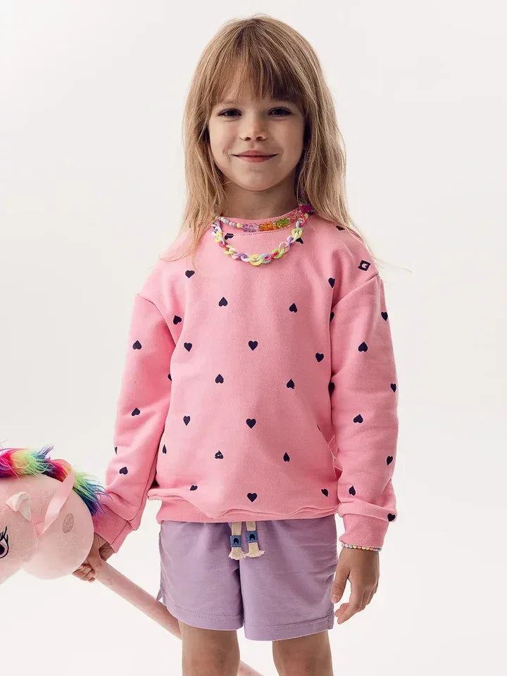 Hearts Sweatshirt - Colour Capsules - Babazzaro