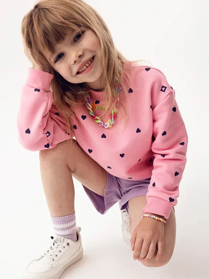 Hearts Sweatshirt - Colour Capsules - Babazzaro