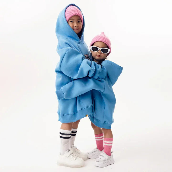 Colour Capsules - Adult Matching Chill Cat Hoodie – Embroidered 3