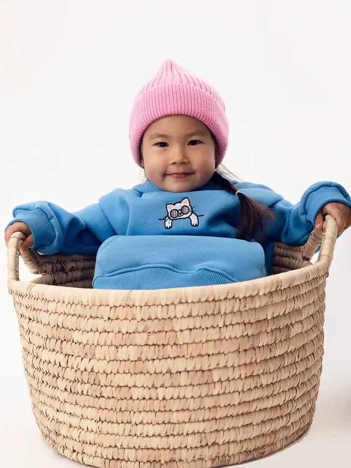 Colour Capsules Chill Cat Hoodie – Embroidered 2