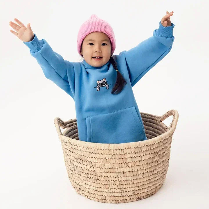 Chill Cat Hoodie – Embroidered - Colour Capsules - Babazzaro