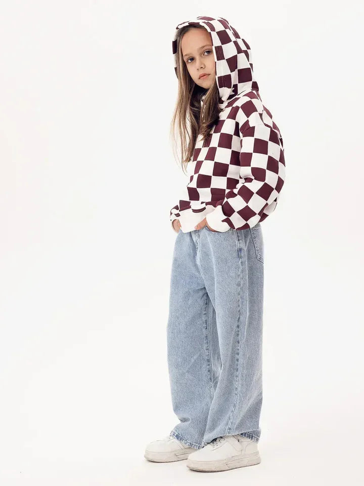 Checkerboard Hoodie - Colour Capsules - Babazzaro