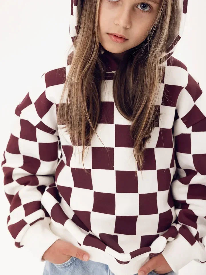 Checkerboard Hoodie - Colour Capsules - Babazzaro