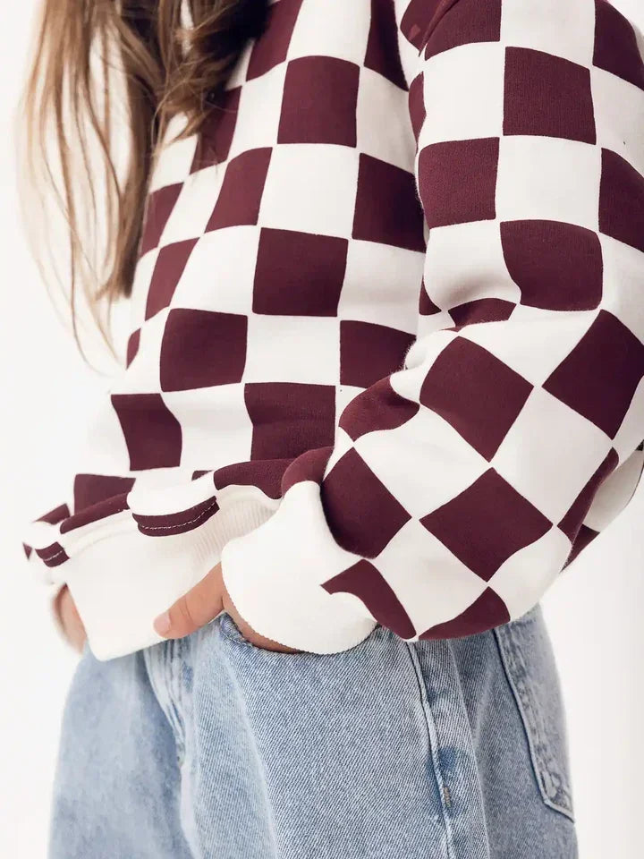 Checkerboard Hoodie - Colour Capsules - Babazzaro
