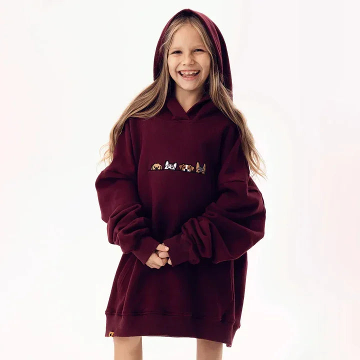 Adult Matching Doggies Hoodie – Embroidered - Colour Capsules - Babazzaro