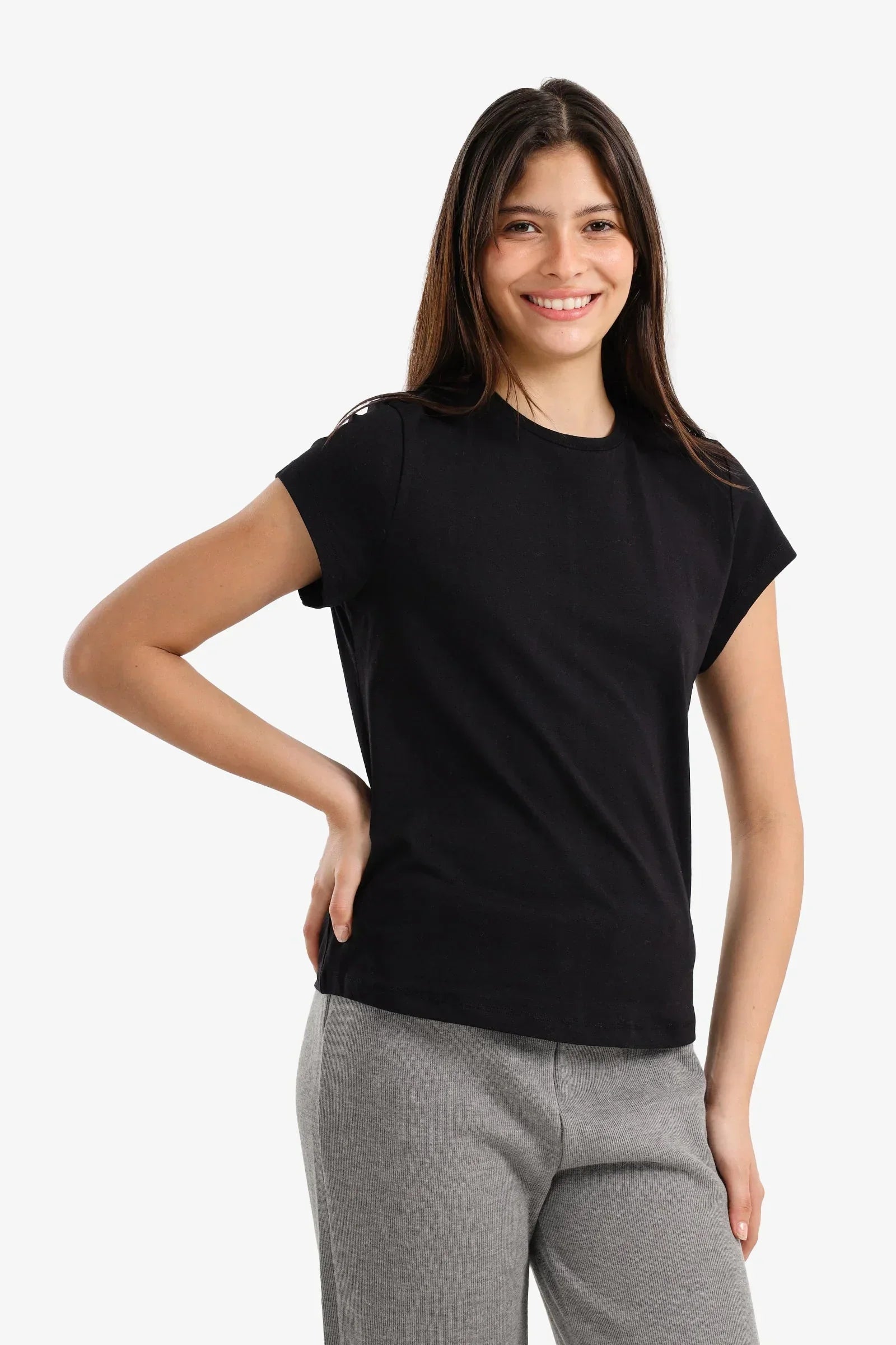 Carina - Classic Crew Neck Top 5