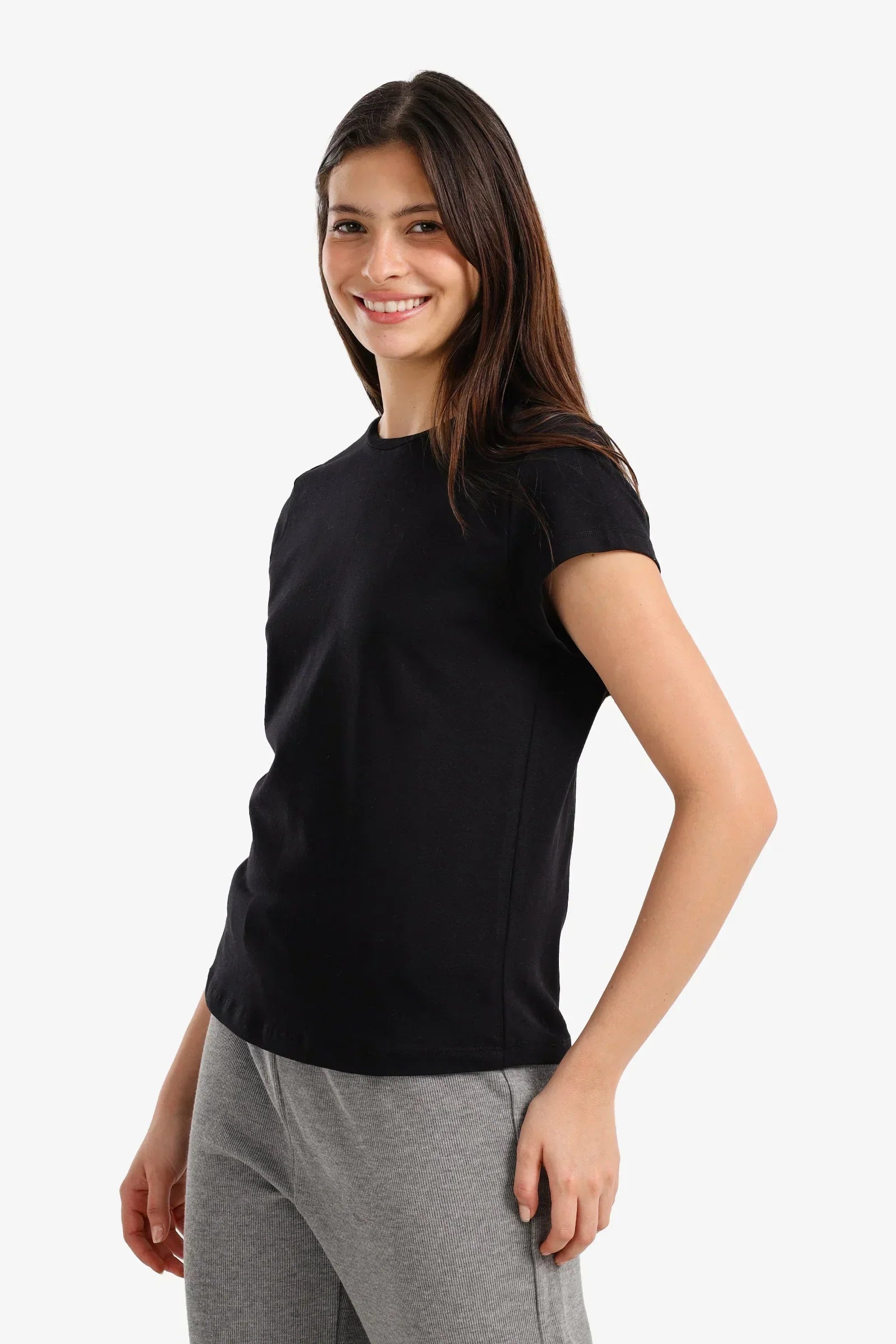 Carina - Classic Crew Neck Top 6