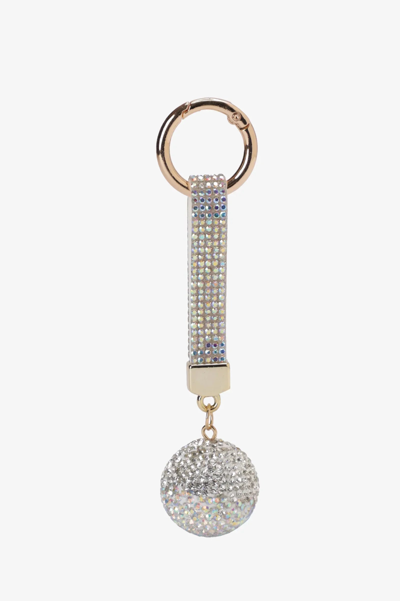Rhinestone Ball Keychain - Clue - Babazzaro