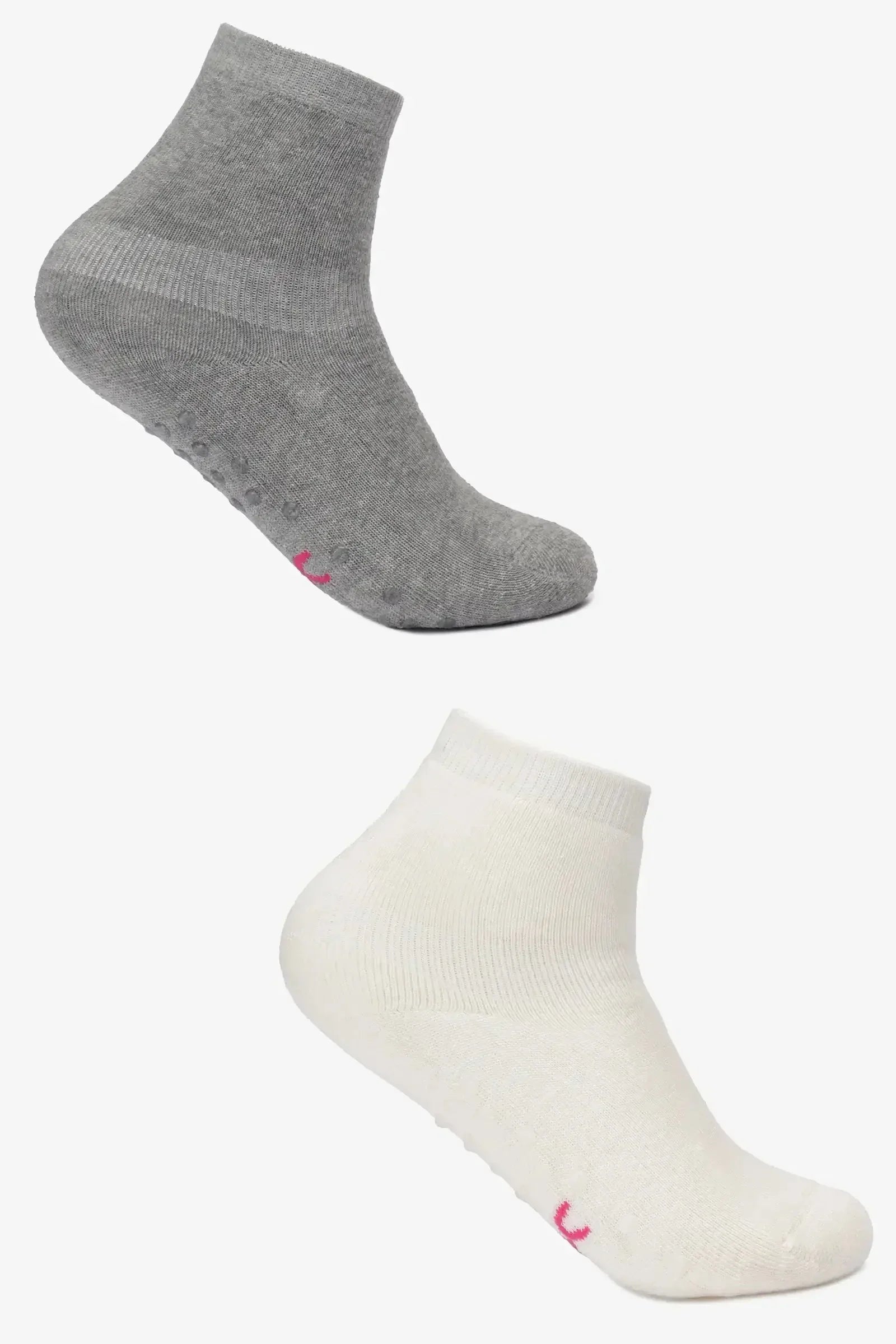Carina - Girly Grip Ankle Socks - 2 Pairs 1