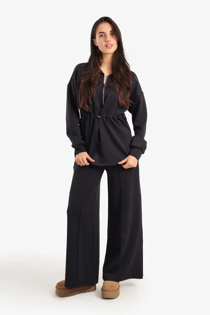 Carina - Half Zip-Up Lounge Sweatshirt 11