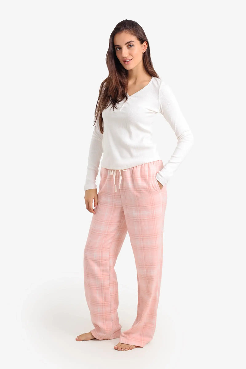 Carina - Round Neck Pyjama Set