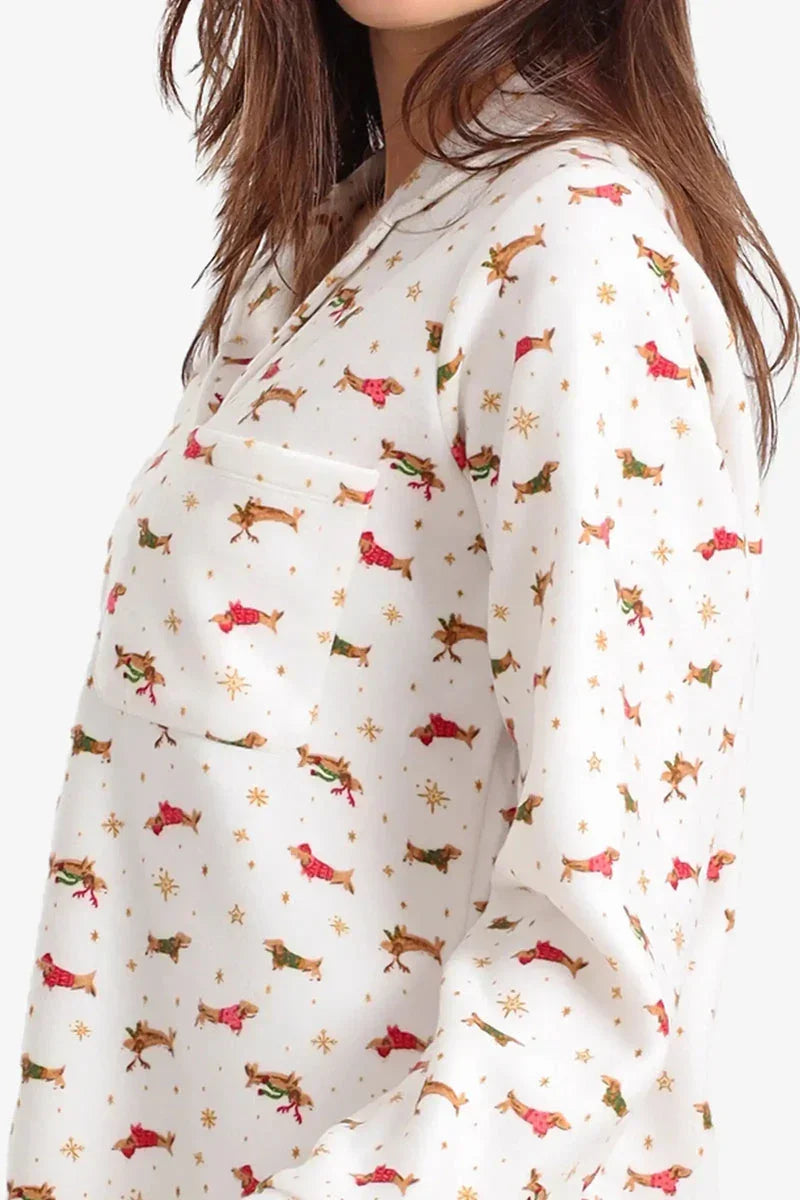 Carina - Festive Printed Night Shirt 5