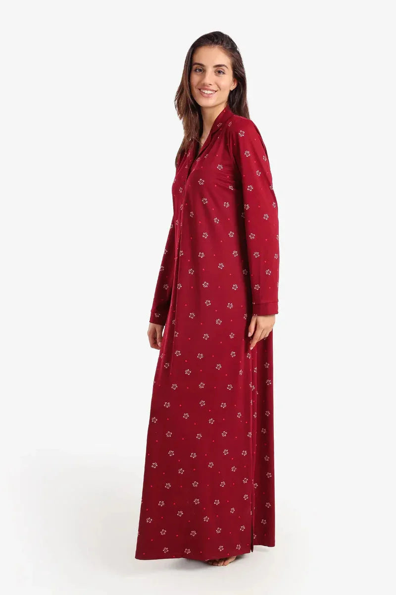 Carina - Long Sleeve Maxi Nightgown 3