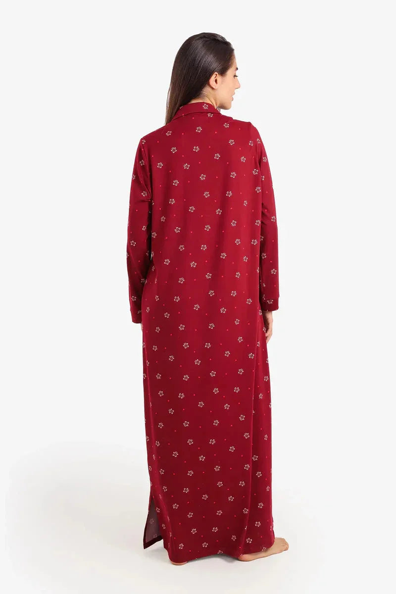 Carina - Long Sleeve Maxi Nightgown 4
