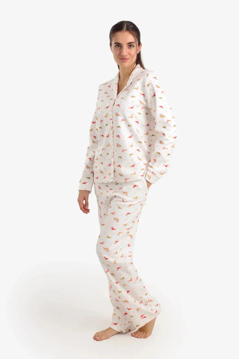 Carina - Christmas Printed Pyjama Set 3