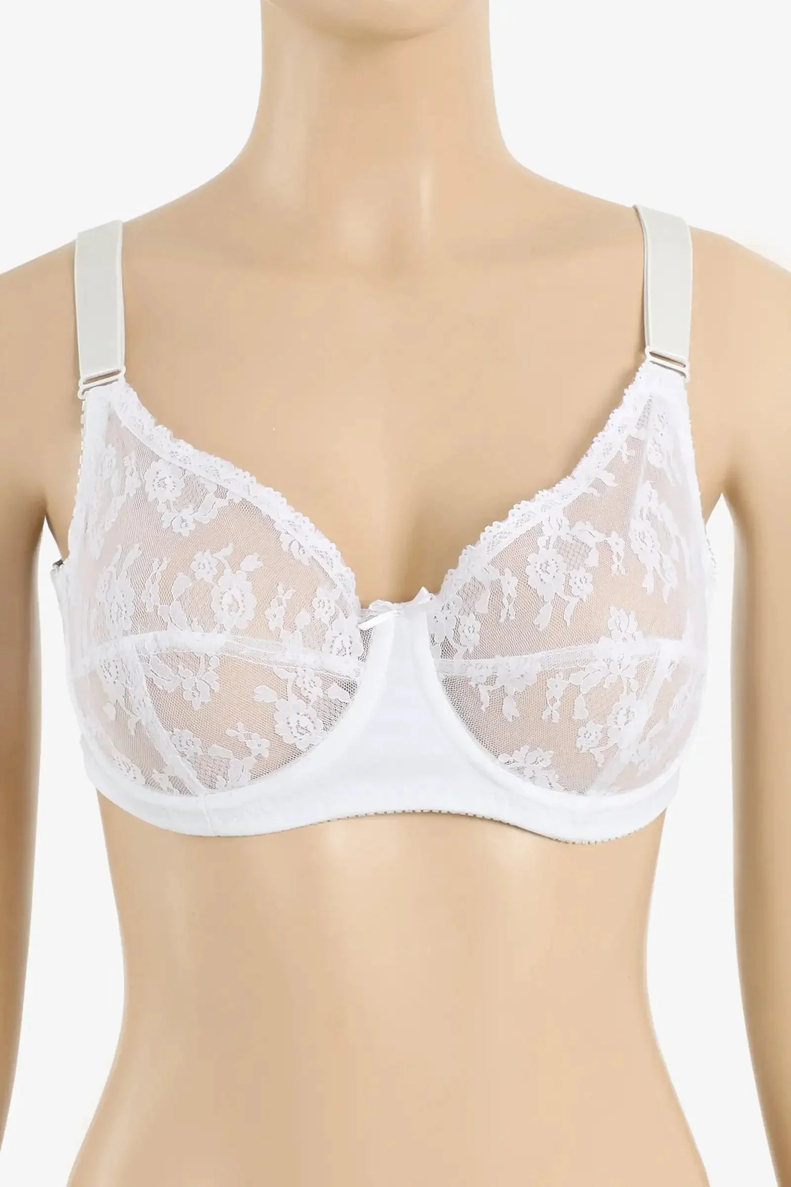 Carina - Lace Detailed Minimizer Bra 4